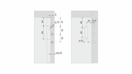 CH12 Навес для шкафа CARABIN (Boyard)