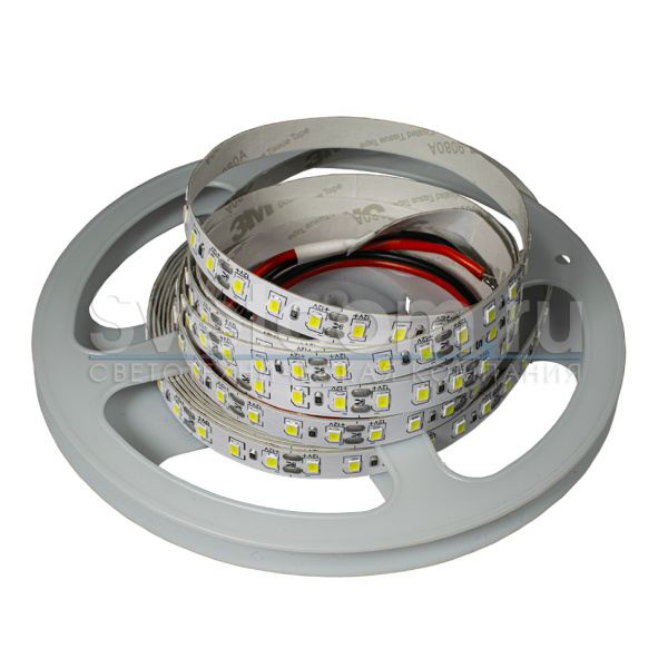 Лента 2835 X2 IP20, 4100К, 12В, 9,6Вт/м, 5м*8мм 04.800.00.166 (GLS)