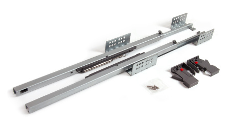 Направляющие механизмы В-Slide DB7772Zn/500 скрытого монтажа с доводчиком