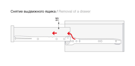 Роликовые направляющие механизмы DS03Br.1/450 (Коричневые)