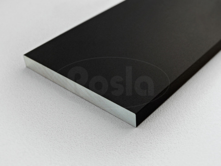Профиль рамочный широкий F1-10 (черный матовый) L=6.0 м Росла