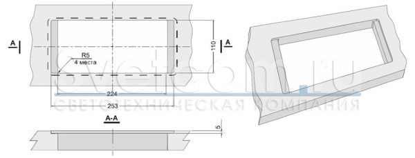 Блок розеток выдв.гориз., розетки 2 EURO+2USB с зарядк.QC.250В max 2700Вт кабель 2м, Бел/Черн. (GLS)