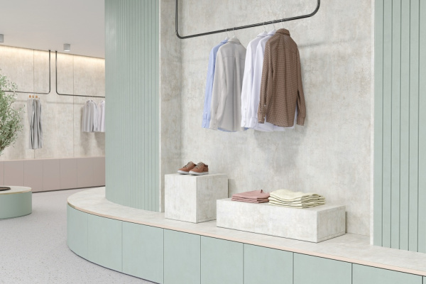 ЛДСП Бетон лайт 818 PO (2800*2070*16 мм) BYSPAN