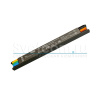 ИП стаб.напр. IP20 д/LED 220/12В, max100ВТ, алюм.корп. плоский белый 230*20*19,5мм (GLS)