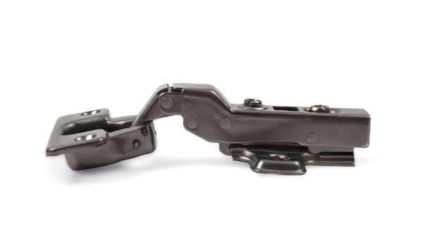 Мебельная петля H301B02/0910/BN накладная с доводчиком тип B (черный никель)