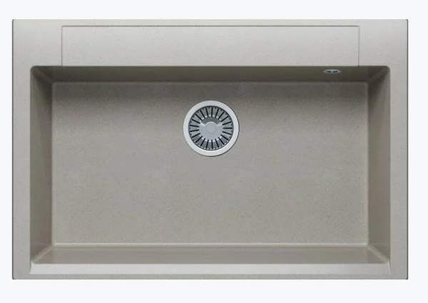 Мойка прямоугольная ARGO-760 (№14 Серый) арт. 575875 Polygran