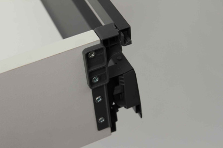 SBR05GRPH/ L500- Продольный прямоугольный рейлинг д/направляющих SB (графит) Boyard