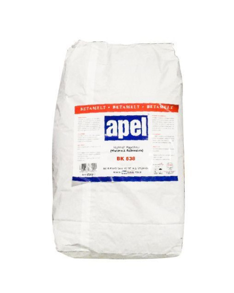Клей расплав APEL 538 высокотемпературный 25кг (180-200 град) мешки